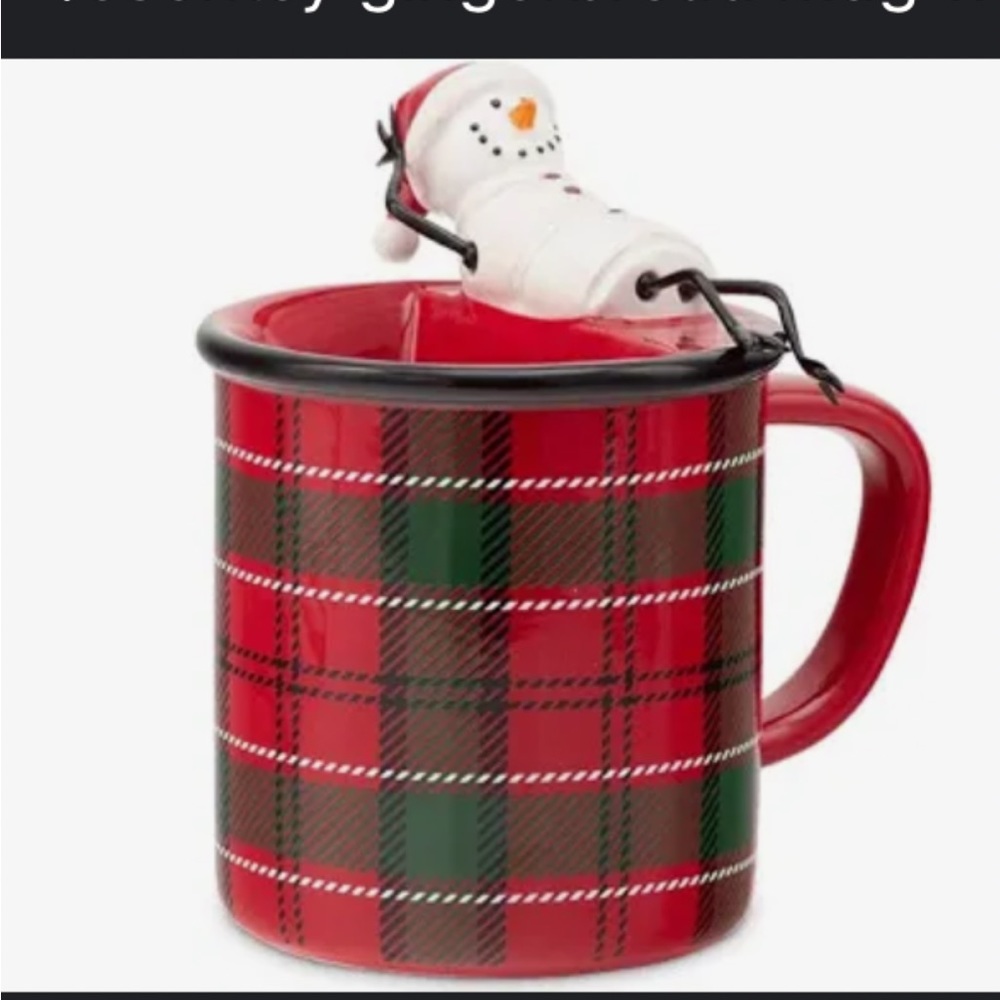Scentsy snowman mug warmer